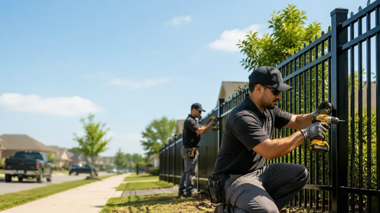 Metal Fence Installation in Saxonburg, PA